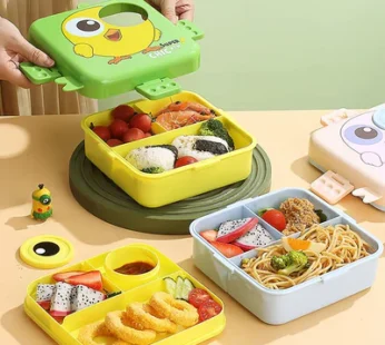 Kids Steel Lunch Box Owl Purple – Topse