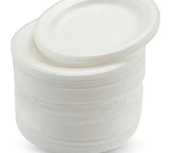 Large and Small Disposable Plates – Pack of 50